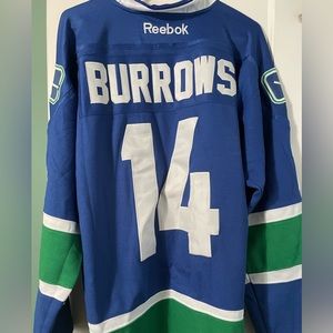 Vancouver Canucks Hockey Jersey Reebok - Burrows